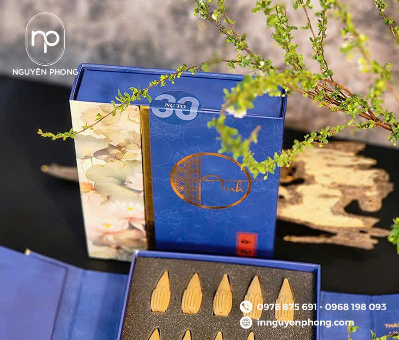 Hộp carton lạnh 2 cánh cao cấp